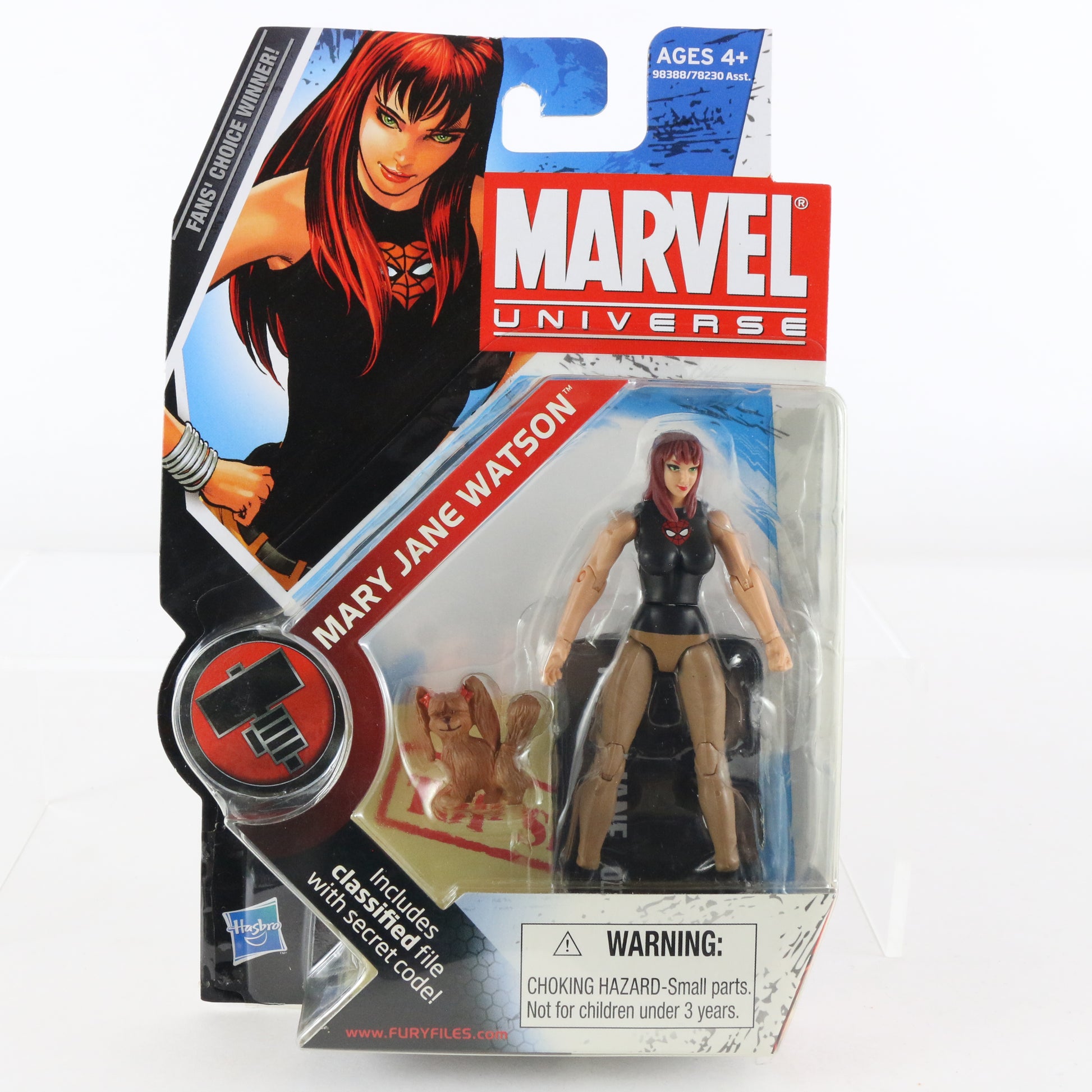 Mary Jane Watson 3.75" Action Figure Hasbro Marvel Universe Series 2 023 
