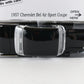1957 Chevrolet Bel Air Sport Coupe Black White Danbury Mint 1:24 Diecast Model