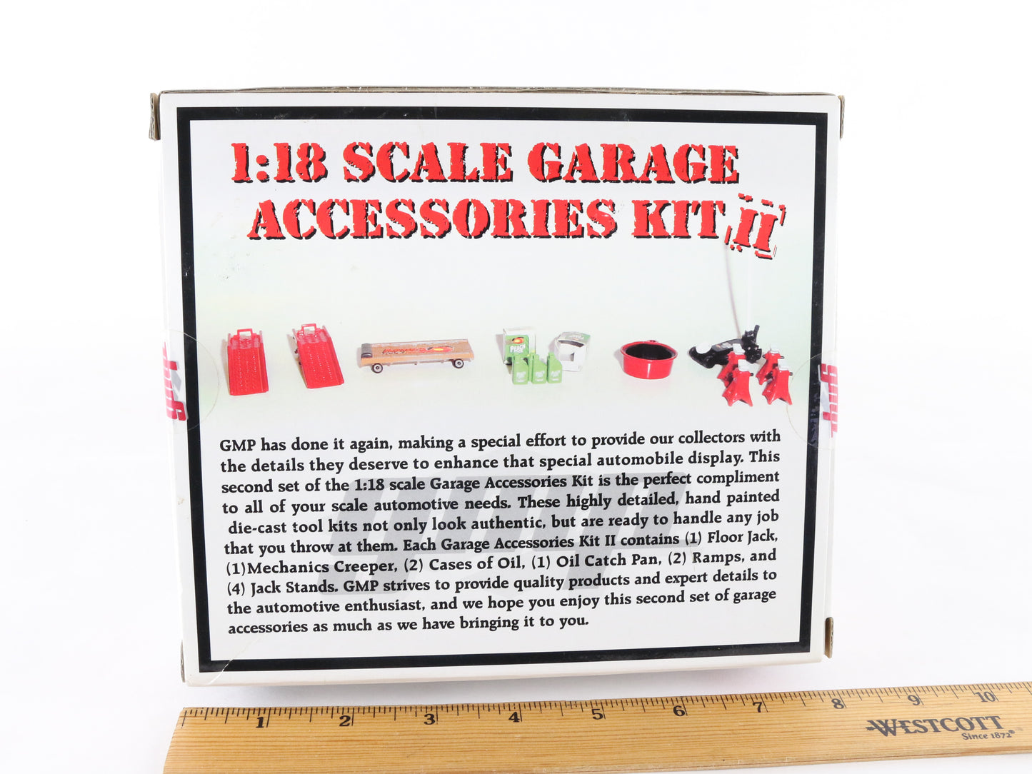 Garage Accessories Kit II Tools & Parts Dept GMP 1:18 9012