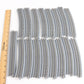 Lot Of 17 Blackstone 480mm Radius Curved & 228mm Snap Track HO BS228 BR480 track expansion set for HO model layout