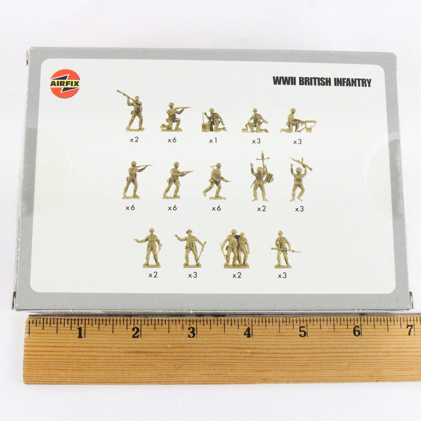WWII British Infantry WW2 Airfix 1:72 A01762 Plastic Model Soldier Figures