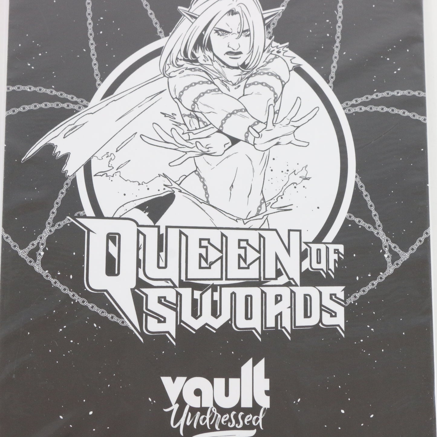 Queen Of Swords Issue #1 Vault Undressed Leila Leiz 1st Print 4 Variant Comic