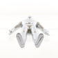 Vintage Japanese Robot Spaceman Toy Plastic Action Figure 4.5"