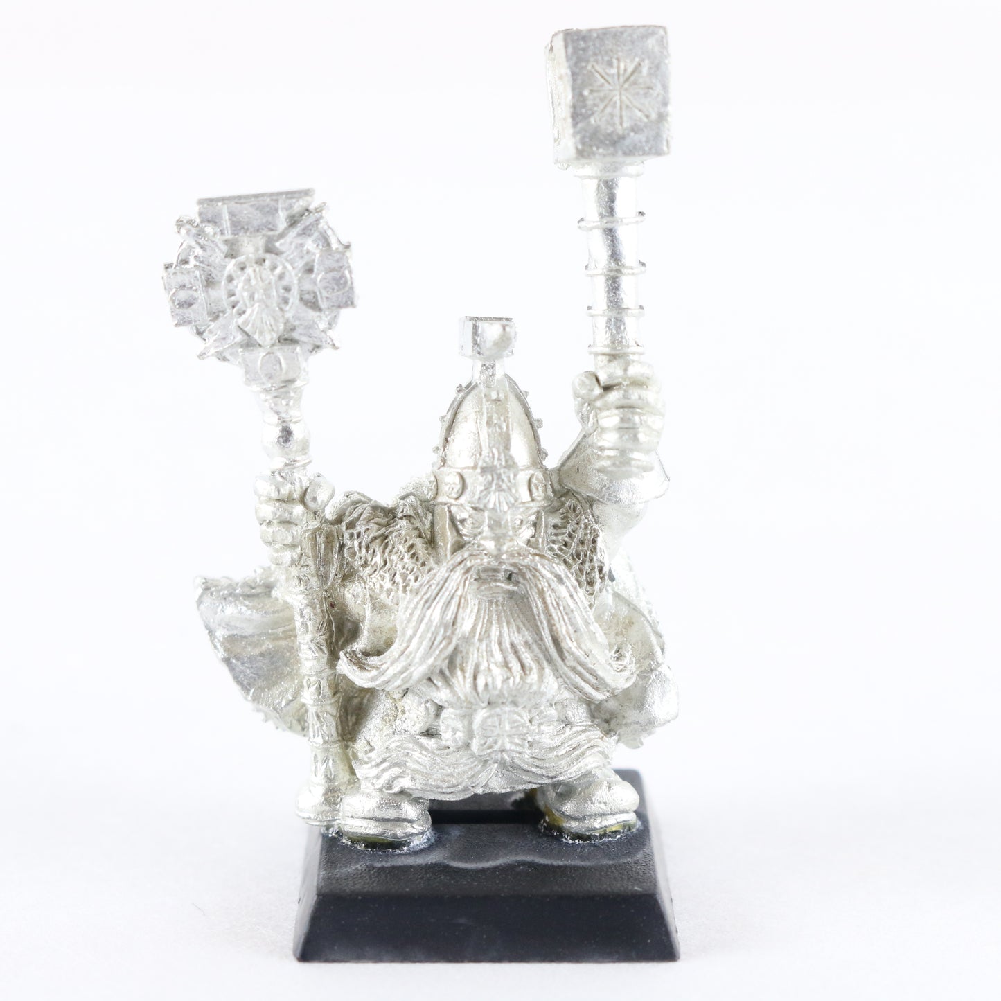 Dwarf Anvil Of Doom Rune Priest Citadel Warhammer Unpainted Figure 1.5"