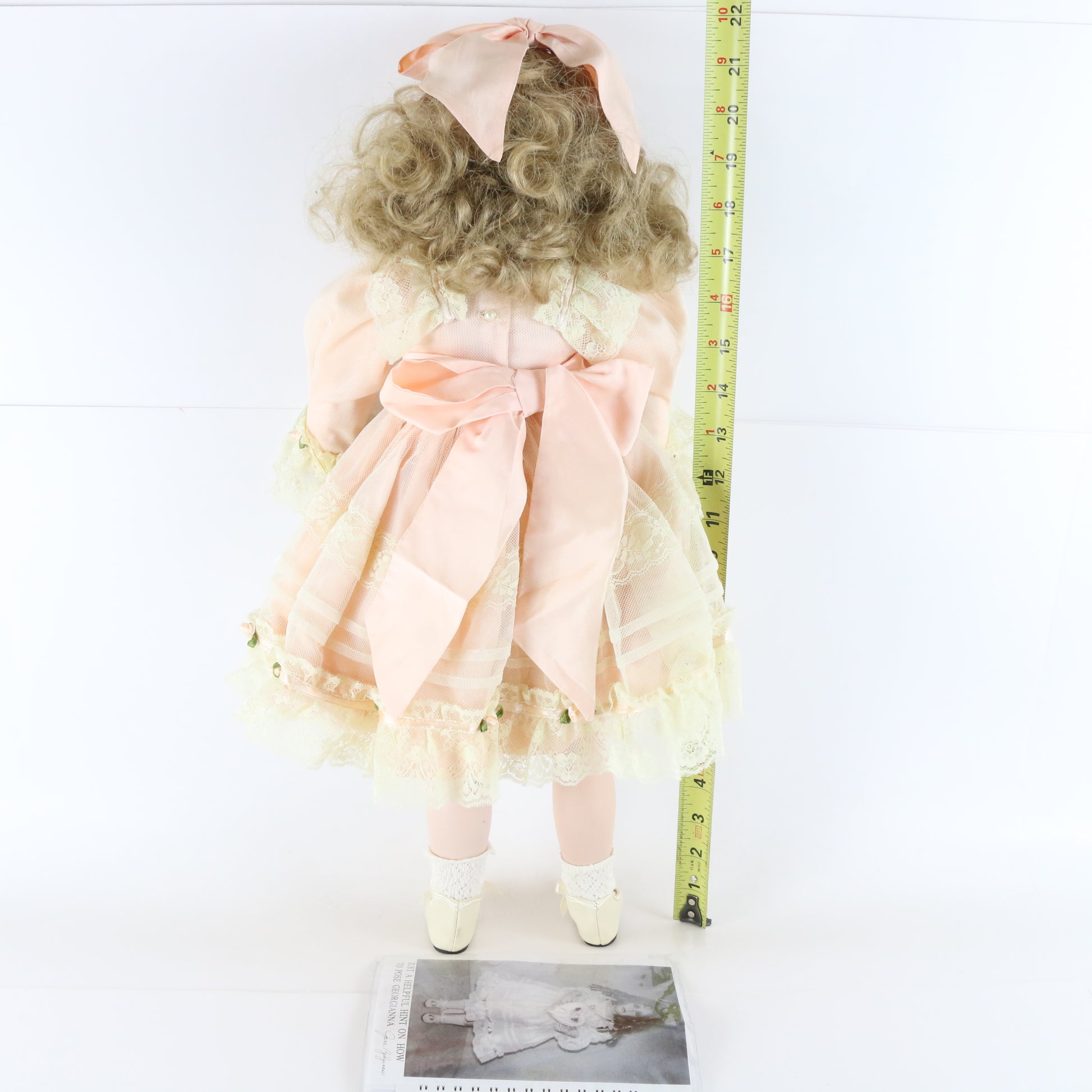 Georgianna Jane Zidjunas Designer Guild Large 21.5" Porcelain Doll 387/2000
