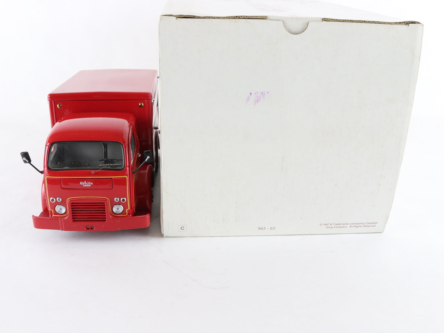 1950s White 3000 Campbells Soup Delivery Truck Red Danbury Mint 1:24 Diecast