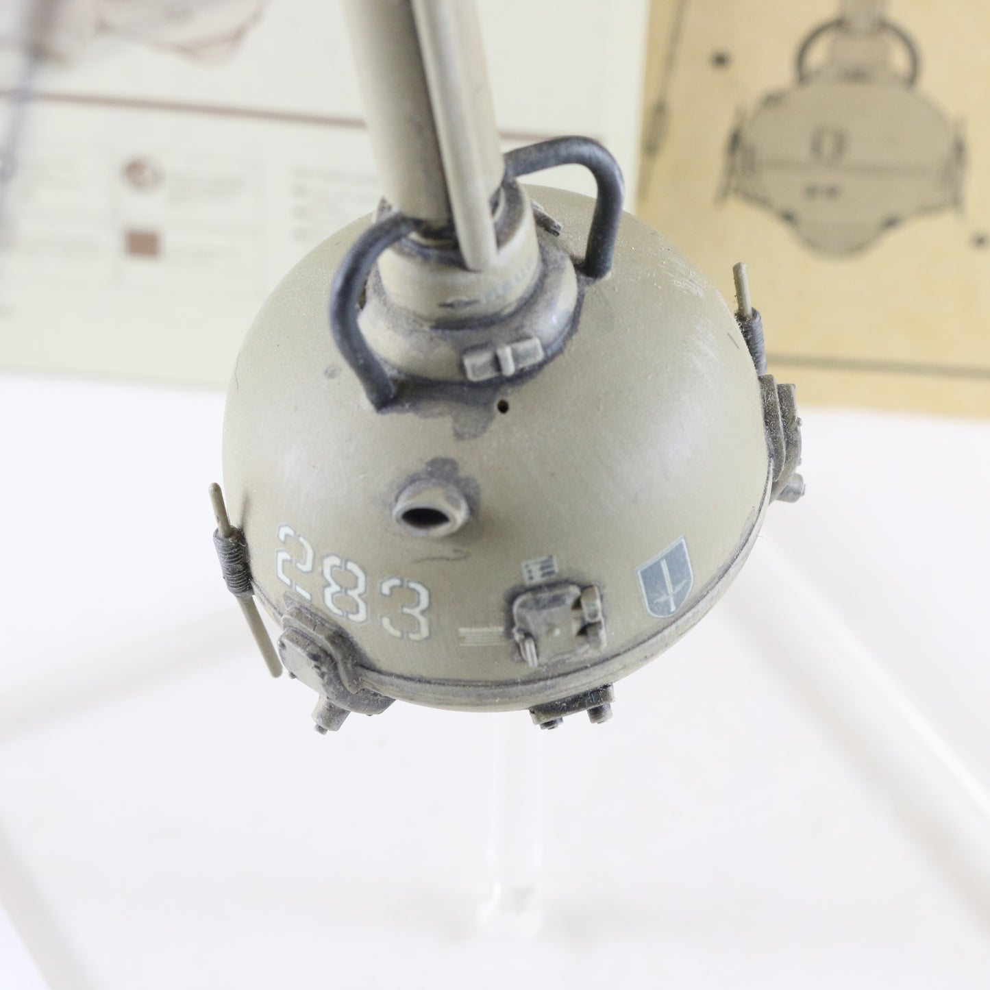 Nitto SF3D Neuspotter Ns465 Anton Buruno 1/20 Built Painted Maschinen W/ Stand