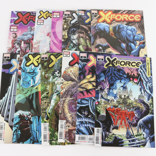 Lot Of 12 X-force Xmen Issues #1-12 Marvel Percy Cassara NM Comics