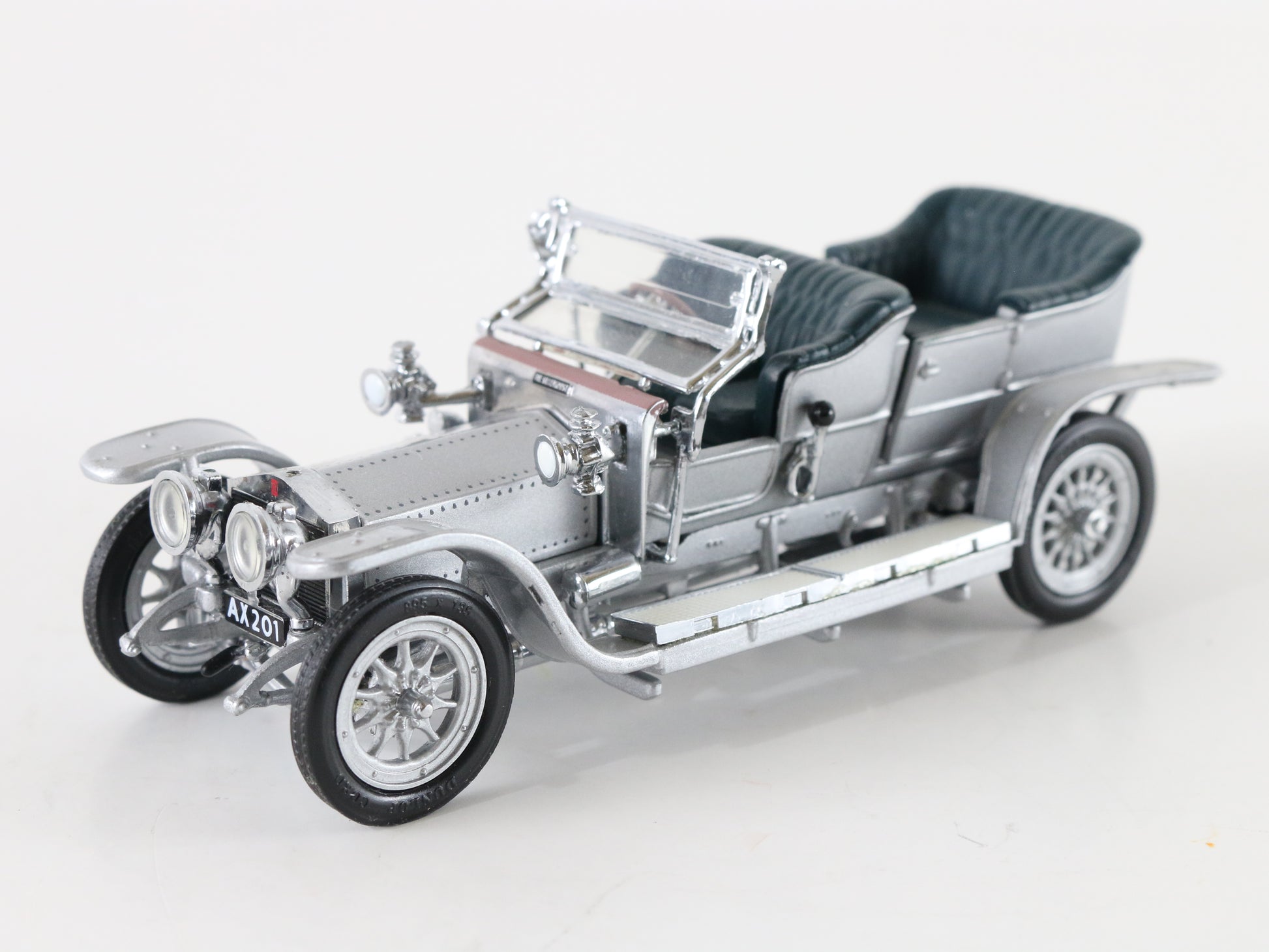 1907 Rolls Royce Silver Ghost Franklin Mint Metal Model Car 1:43