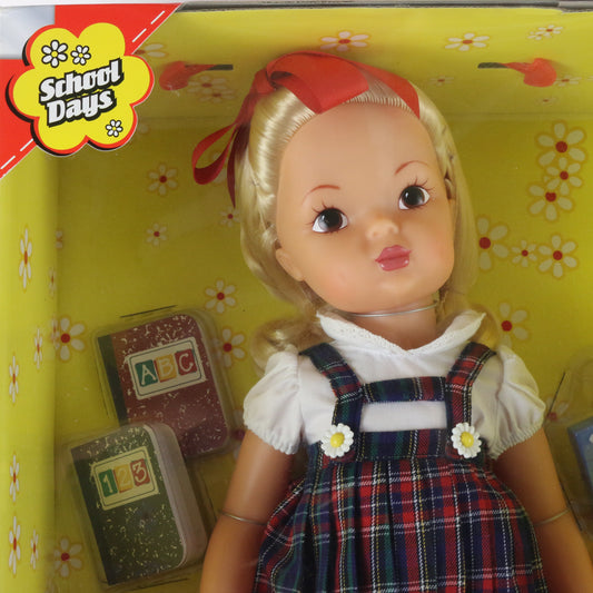 Terri Lee School Days Schoolgirl Outfit 15" Vinyl Doll Sealed W/ Accessories