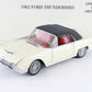 1962 Ford Thunderbird White Black Danbury Mint 1:24 Diecast Car