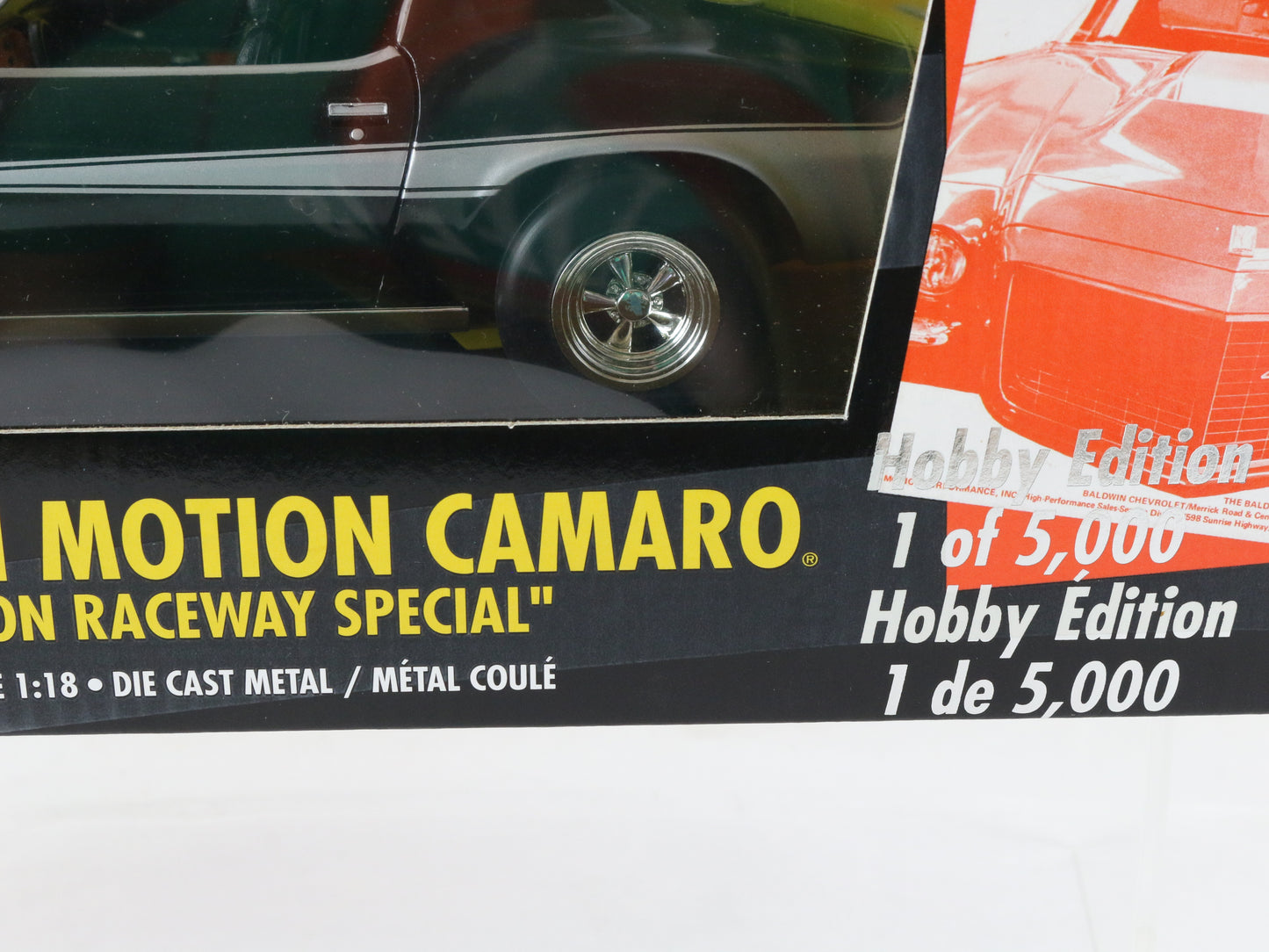 1970 Camaro Baldwin Motion Westhampton American Muscle ERTL 1:18 1 Of 5000 36762