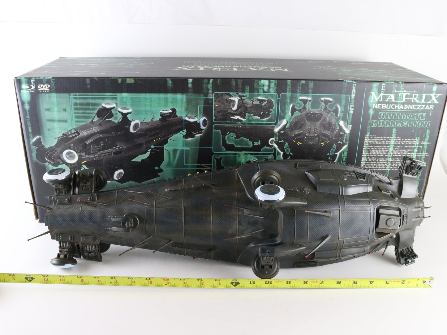 The Matrix Nebuchadnezzar Ultimate Collection Ship Hot Toys No Disc BROKEN PARTS