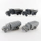Lot Of 4 M54 Transport Truck Covered & Open 1:72 3D Printed Military Models
