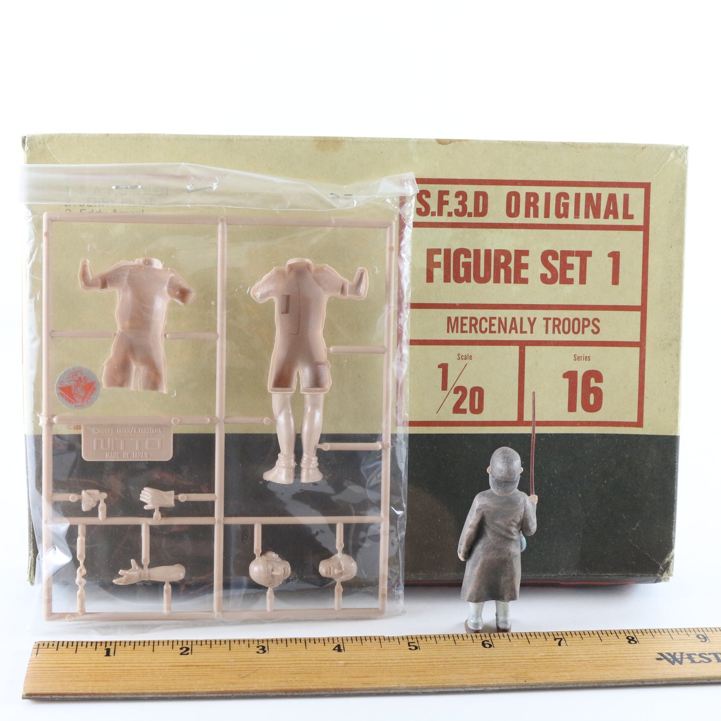 Nitto Ma.K Mercenaly Troops Figure Set 1 SF3D Original Series 16 1/20 Figure Kit