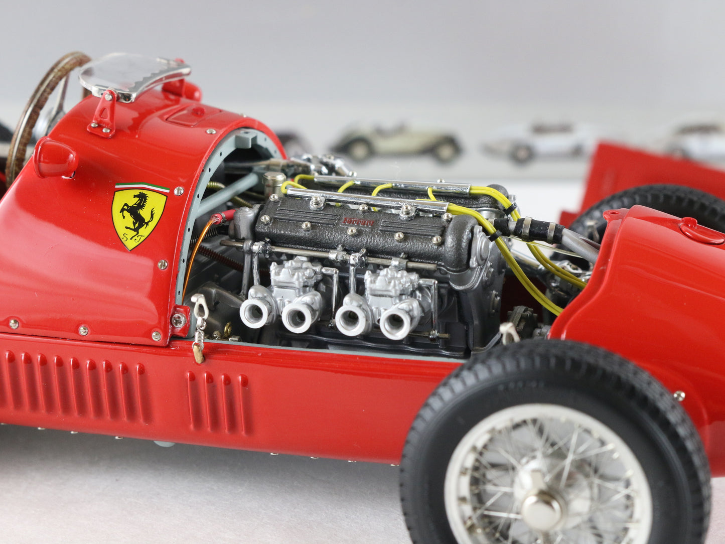 1953 Ferrari 500 F2 Der Doppelweltmeister Red CMC 1:18 M-056 Model Car