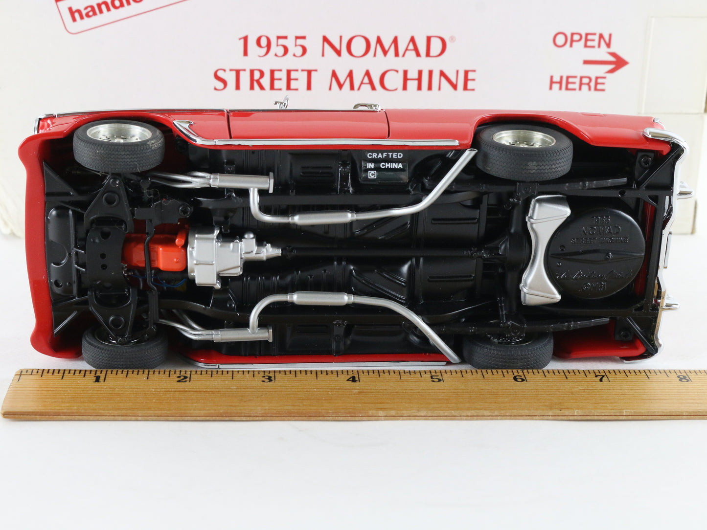 1955 Chevy Nomad Street Machine Red Danbury Mint 1:24 Diecast Model Car