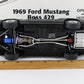 1969 Ford Mustang Boss 429 Raven Black Fastback Danbury Mint 1:24 Diecast Model