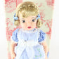Terri Lee Little Lady Pinafore 16" Vinyl Doll 680/5000 320002 W/ Accessories