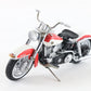 1958 Harley Davidson Duo-Glide Red White Franklin Mint 1:24 Model Motorcycle