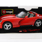 1992 Dodge Viper RT/10 Bburago 1:18 Red Diecast Model Car 3025