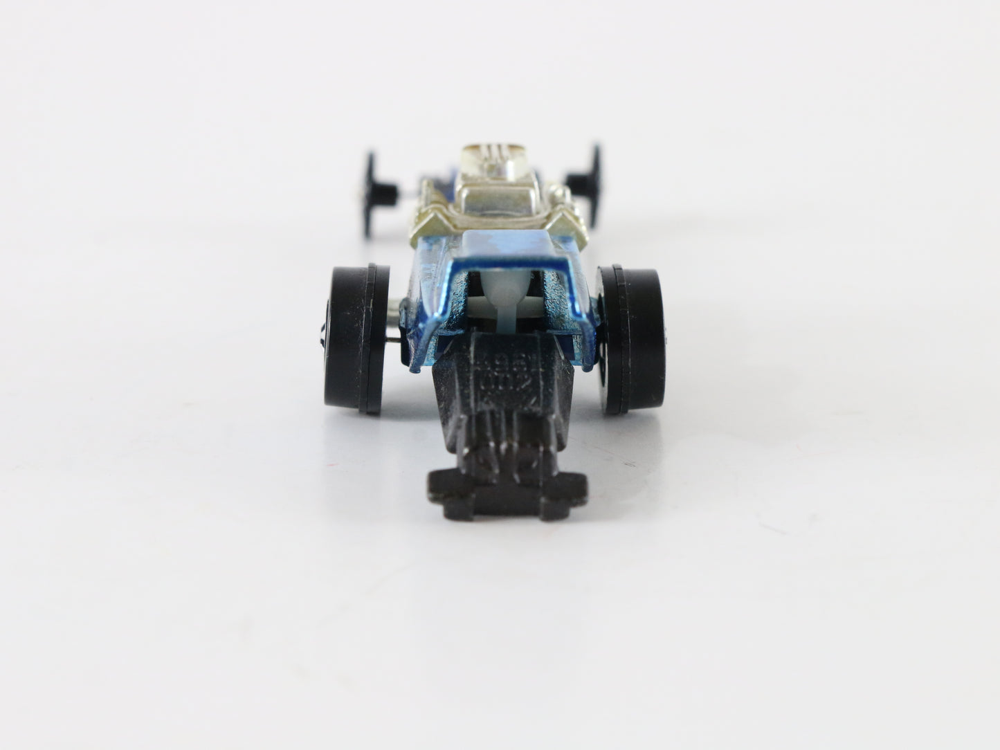 Vintage Hot Wheels Fuel Dragster Blue Metal Model Car Mattel 1:64 5951002