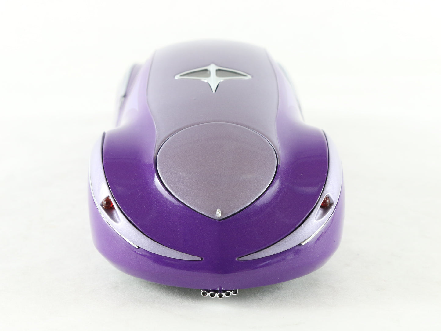 1939 Duesenberg Coupe Simone Purple Franklin Mint 1:24 Diecast Model Car