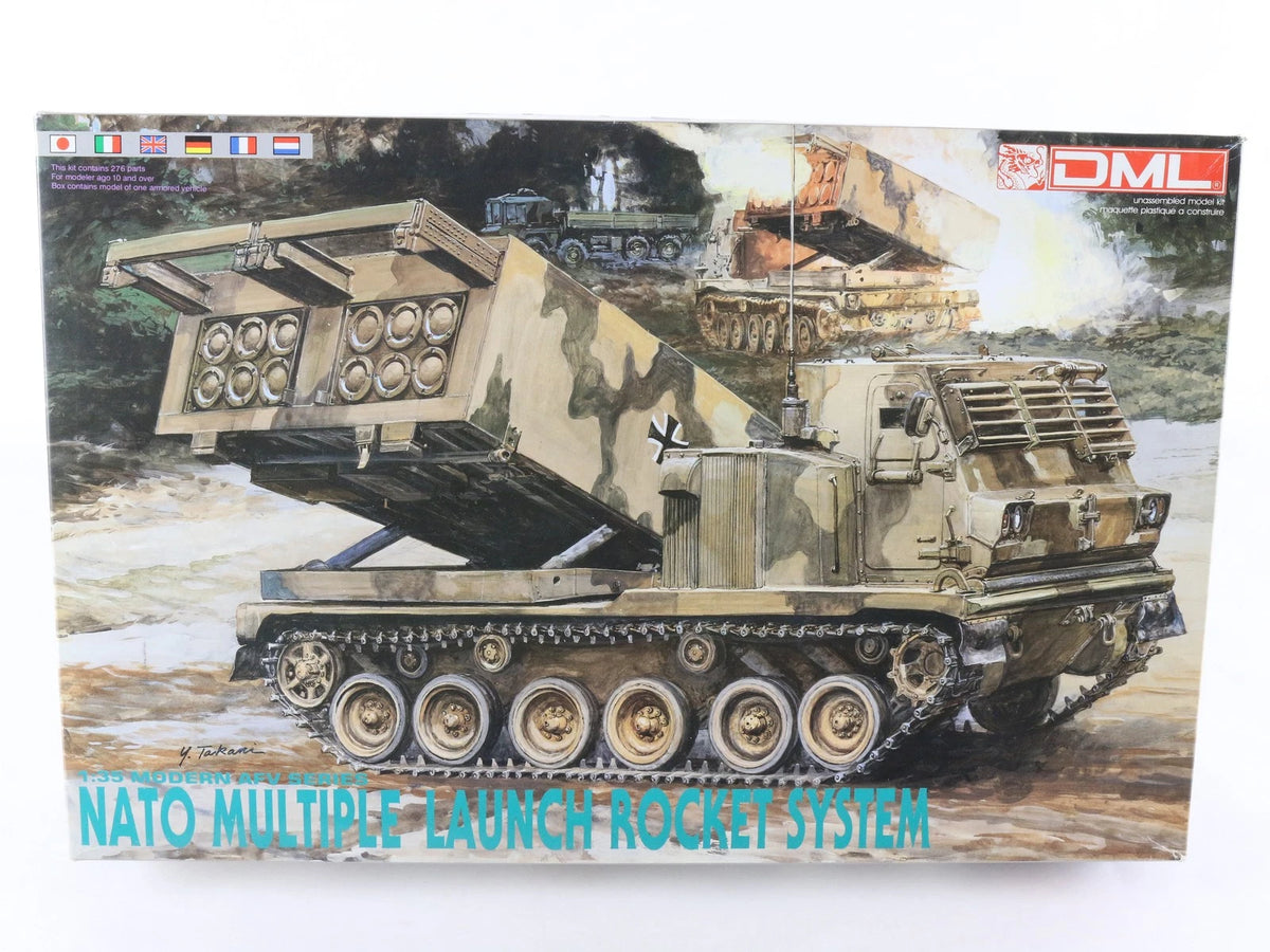 NATO Multiple Launch Rocket System MLRS Lockheed Modern AFV DML 1:35 3522 Kit