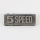  Toyota Celica 5 Speed Trunk Badge Emblem 2.25"
