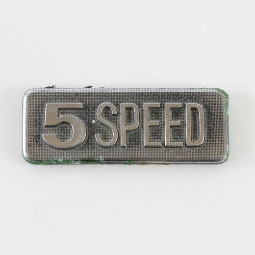  Toyota Celica 5 Speed Trunk Badge Emblem 2.25"