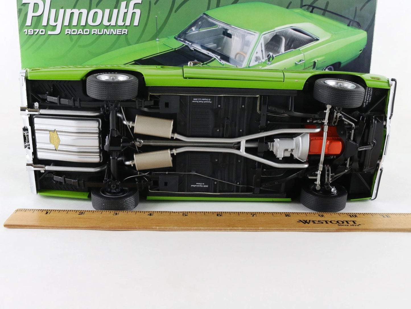 1970 Plymouth Road Runner Green & Black GMP 1:18 Diecast 1 Of 1092 G1803123