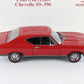 1968 Chevy Chevelle SS 396 Coupe Red Black Danbury Mint 1:24 Diecast Model