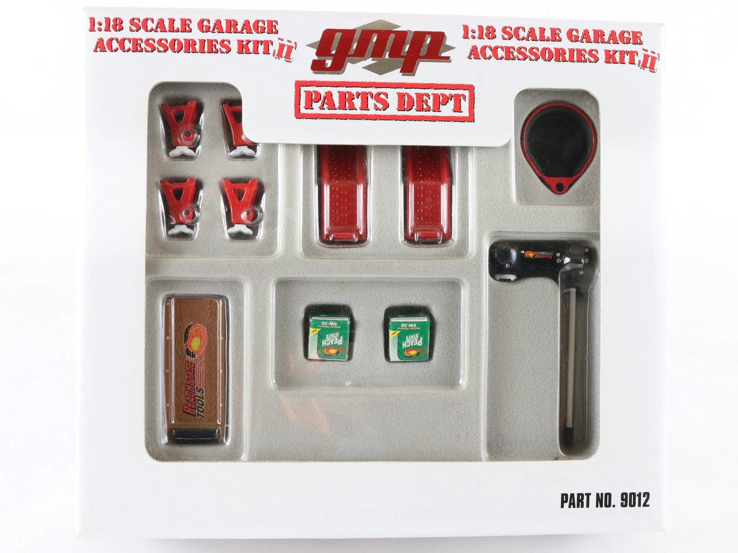 Garage Accessories Kit II Tools & Parts Dept GMP 1:18 9012