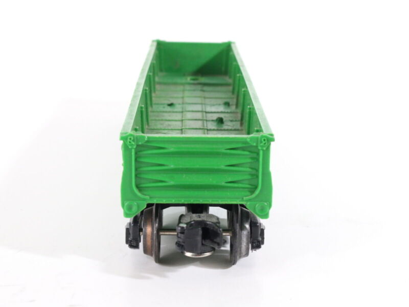 Burlington CB&Q 9140 Green Plastic Gondola Car Lionel O