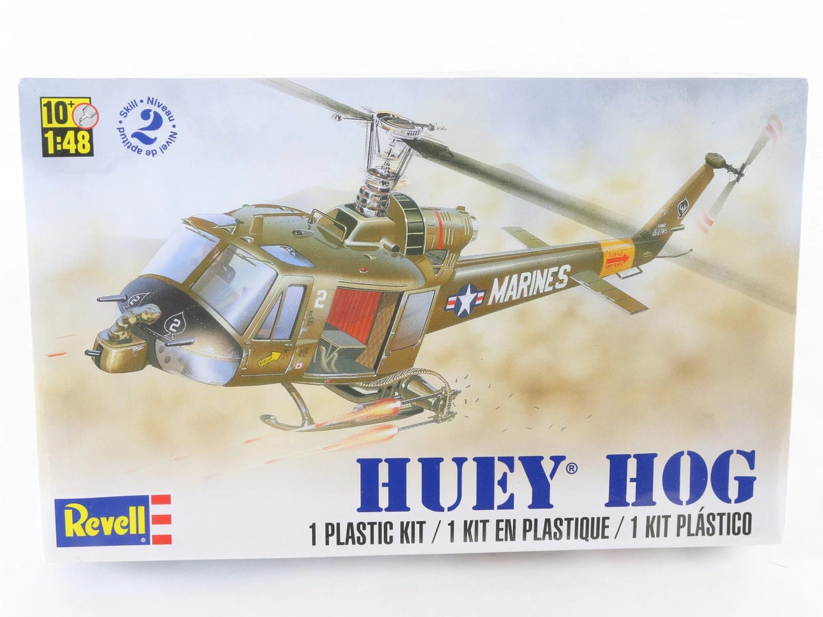 UH-1 Iroquois Huey Hog Helicopter Bell Revell 1:48 85-5201 Sealed Military Kit