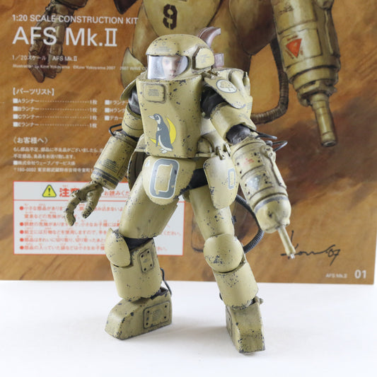 Ma.k Zbv3000 Maschinen KRIEGER Armored Fighting Suit AFS MkII 1/20 Built 