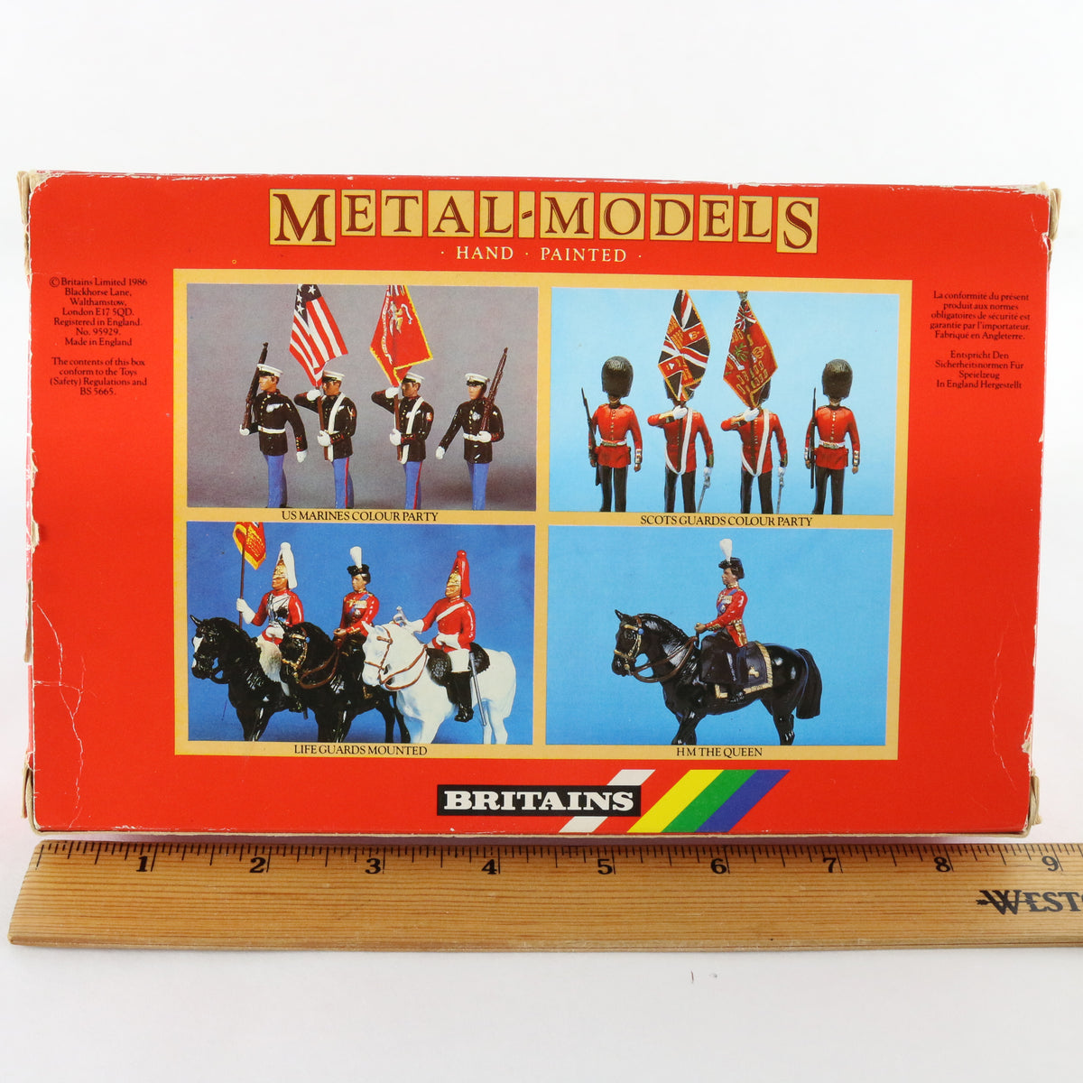 Britains 1:32 USMC US Marine Drum & Bugle Corps Set 7304 Metal Figures