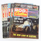 Lot Of 6 Rod & Custom January February March 1966 Vintage Car Magazines