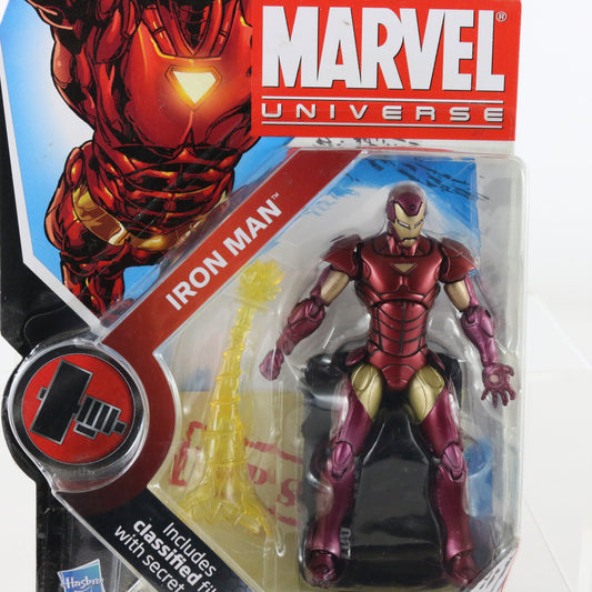 Marvel Universe Series 2 007 Iron Man 3.75" Action Figure Hasbro 