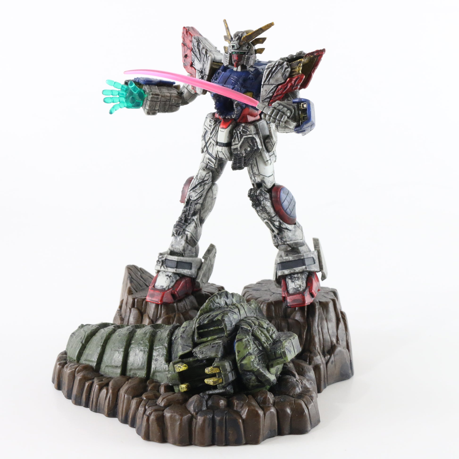 Gundam MSIA Shining Battle Scarred Mobile Suit Bandai Action Figure