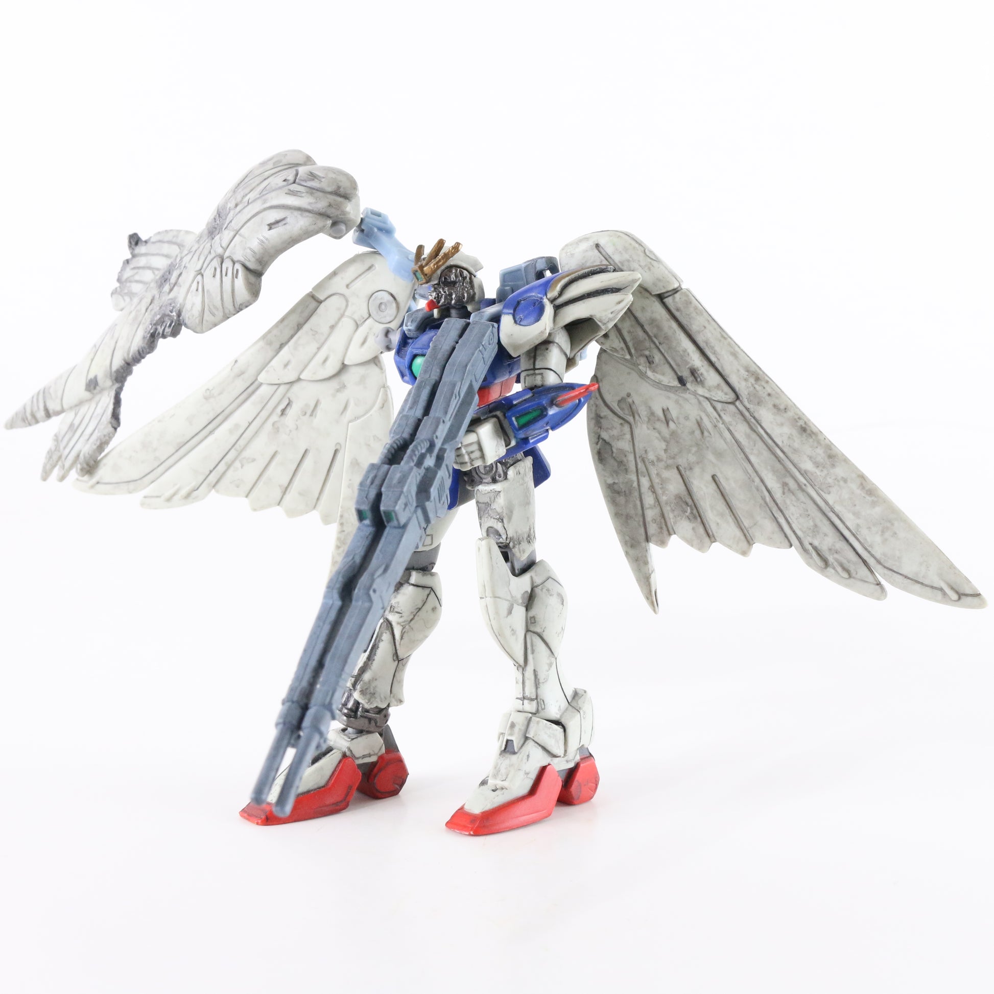 Gundam MSIA Wing Zero Custom Battle Scarred Mobile Suit Bandai Figure