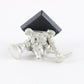Dwarf Miner Command Horn Blower Citadel Warhammer Unpainted Figure 1.25"