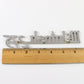 Mcintosh 275 ORIGINAL Vintage Metal Logo Emblem 6.5"