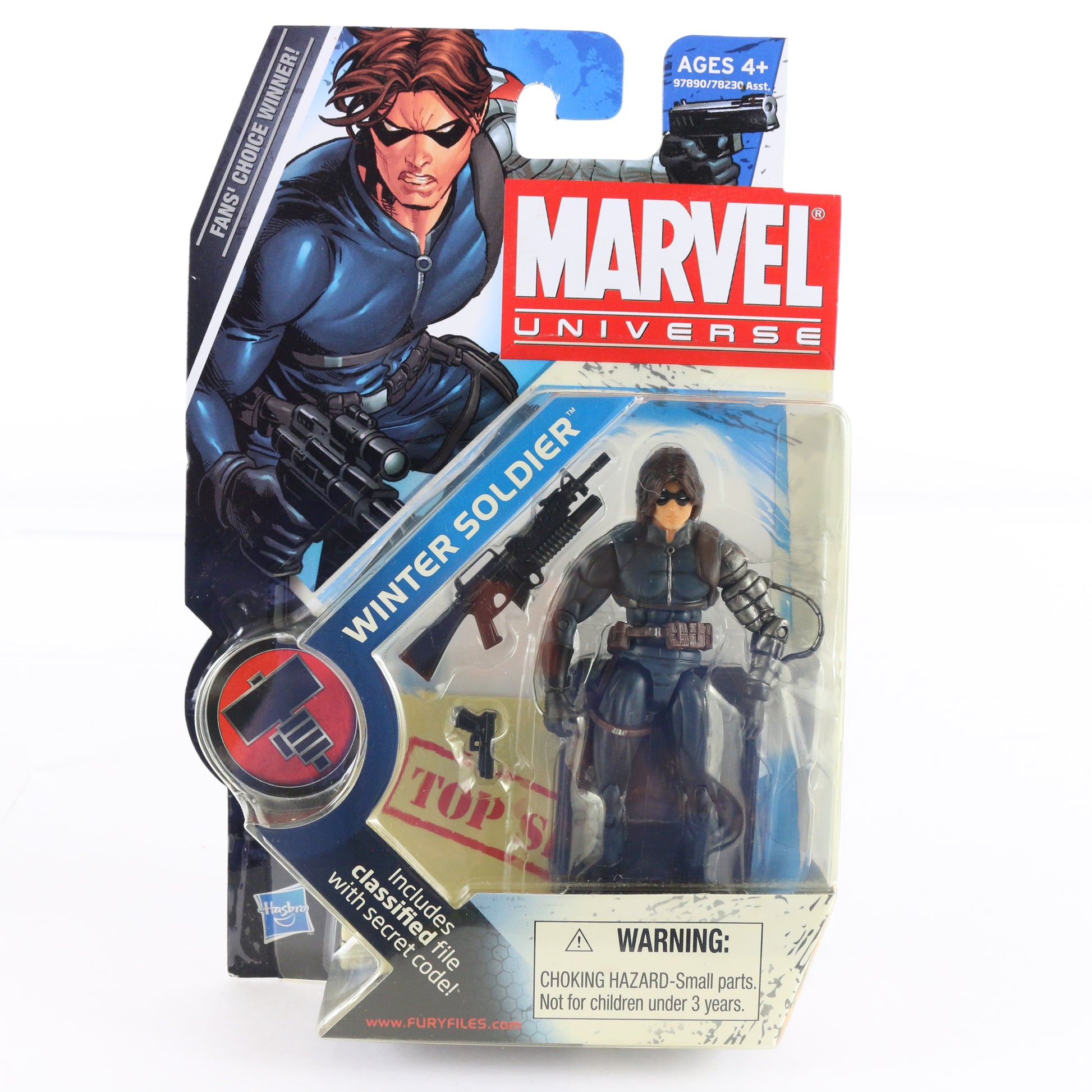 Marvel Universe Series 2 022 Winter Soldier Hasbro 3.75" Action Figure