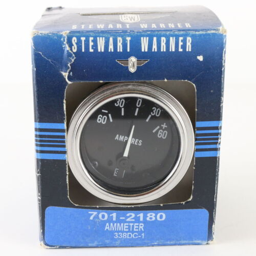 Stewart Warner 701-2180 Ammeter 338dc-1 Automotive Instrument