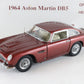 1964 Aston Martin DB5 Coupe Dubonnet Red Danbury Mint 1:24 Diecast Model Car