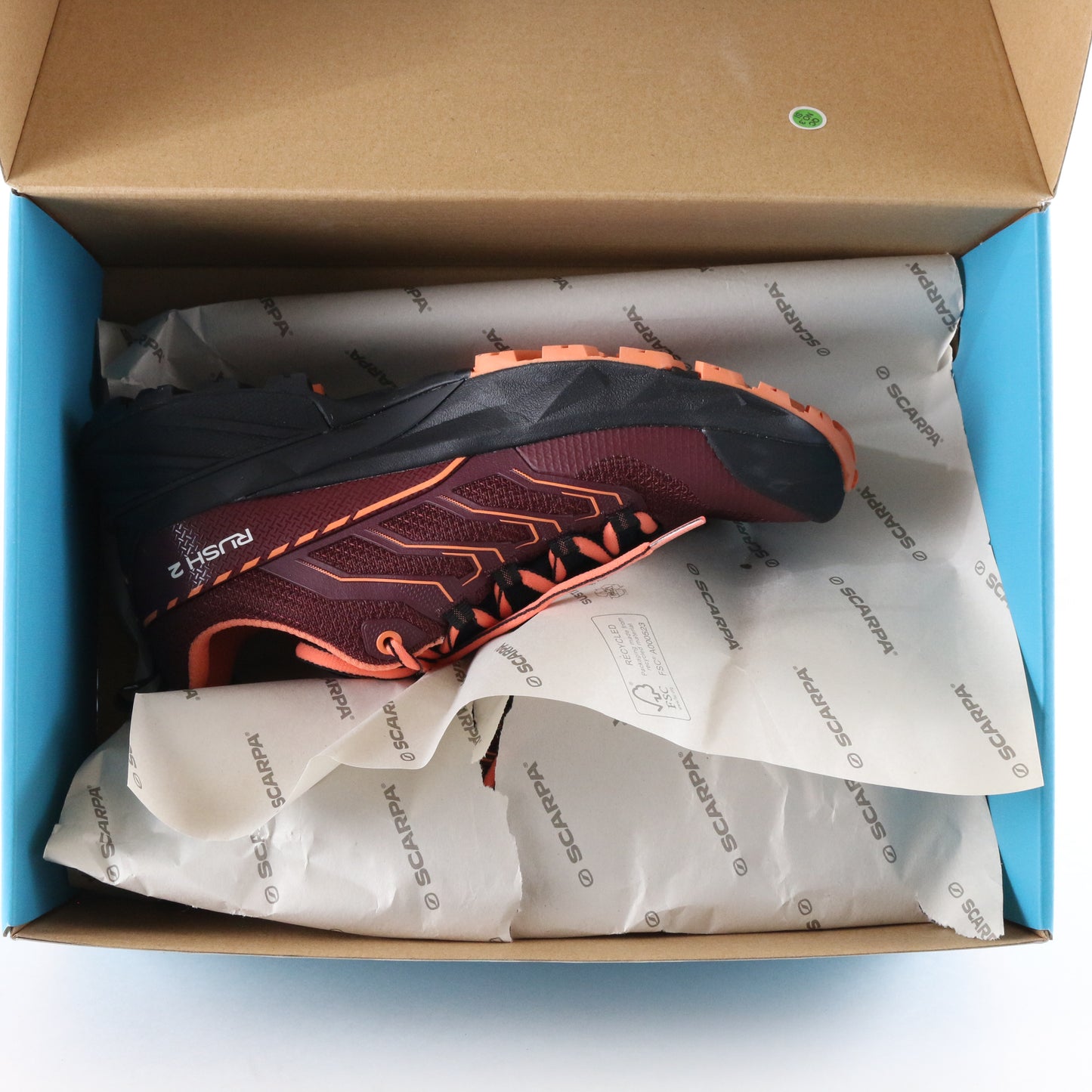 Scarpa Rush 2 GTX Womens Waterproof Hiking Trail Shoes Size 6.5 USA 63131-202