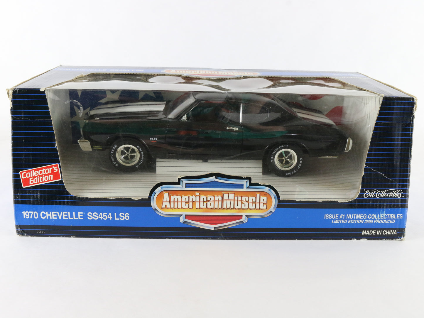 1970 Chevy Chevelle SS 454 LS6 Black American Muscle ERTL 1:18 1 Of 2500 7003