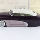 1950 Mercury Custom Convertible Purple Pink Danbury Mint 1:24 Model Car