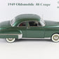 1949 Oldsmobile 88 Coupe Ivy Green Danbury Mint 1:24 Diecast Model Car